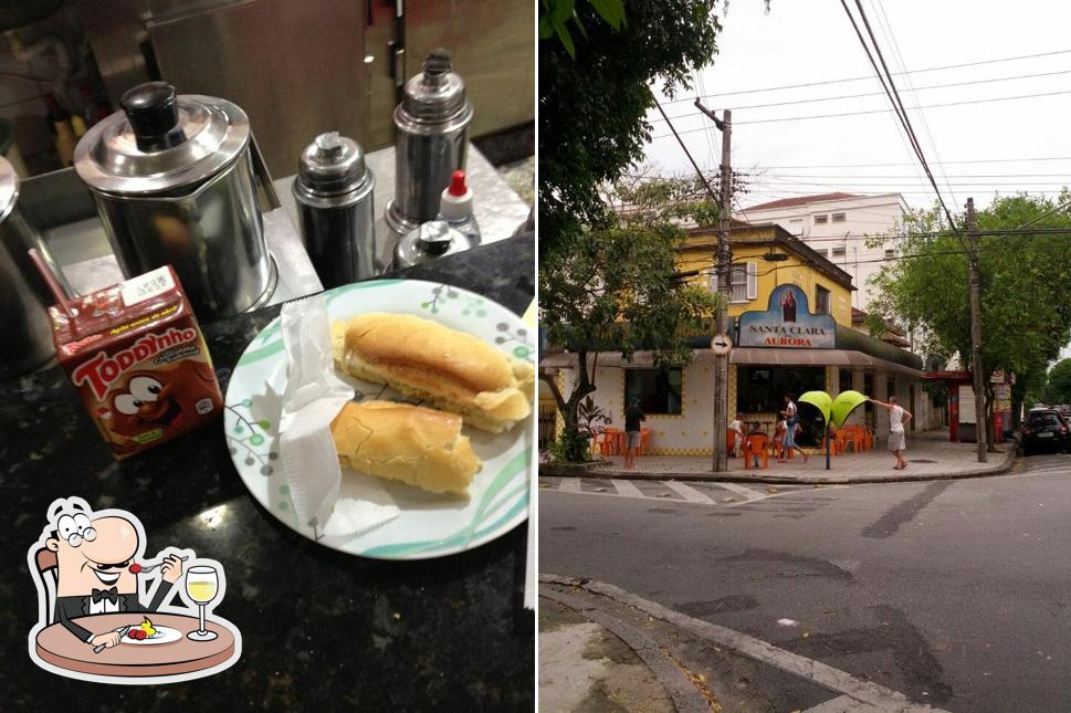 Comida em Panificadora Santa Clara de Assis