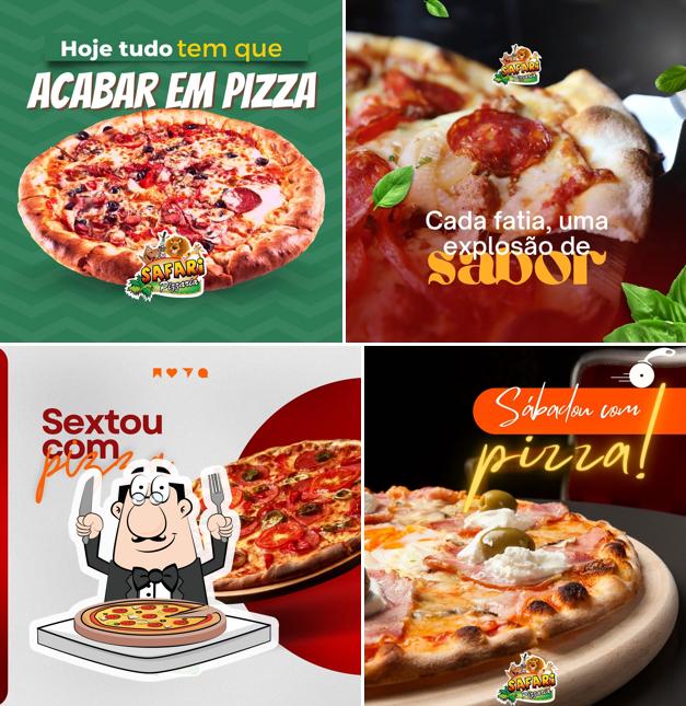 Escolha pizza no oficina libertas