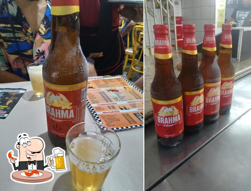 Peça uma tulipa de cerveja leve ou escura