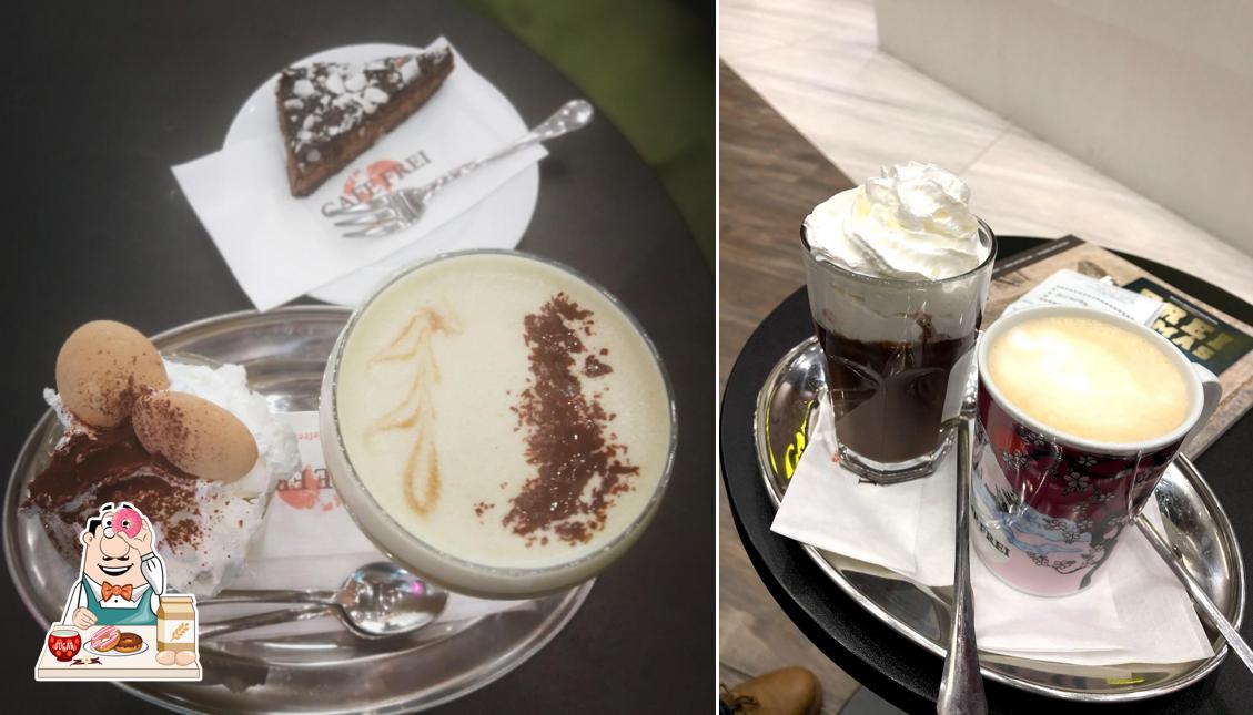 "Cafe Frei" предлагает большое количество сладких блюд