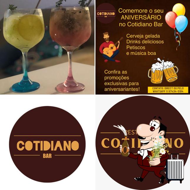 Cotidiano Bar e Restaurante serves alcohol
