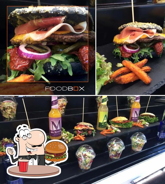Try out a burger at Foodbox