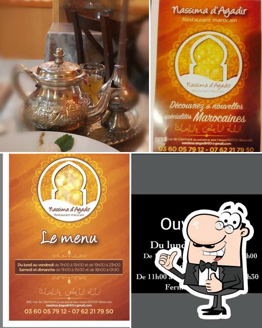 Взгляните на изображение ресторана "Nassima D'agadir restaurant marocain"