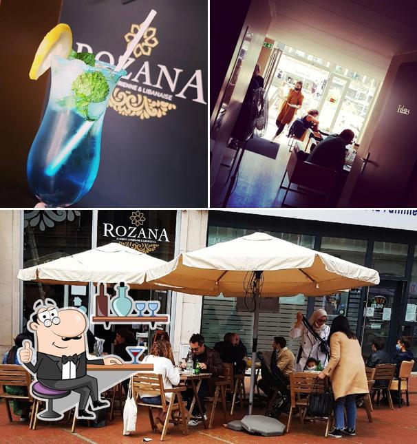 La photo de la intérieur et boisson de Rozana Restaurant’s