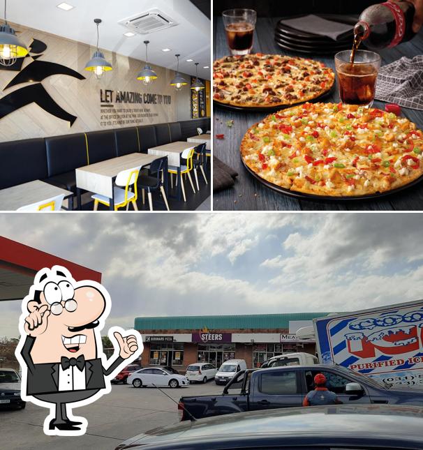 L'intérieur de Debonairs Pizza