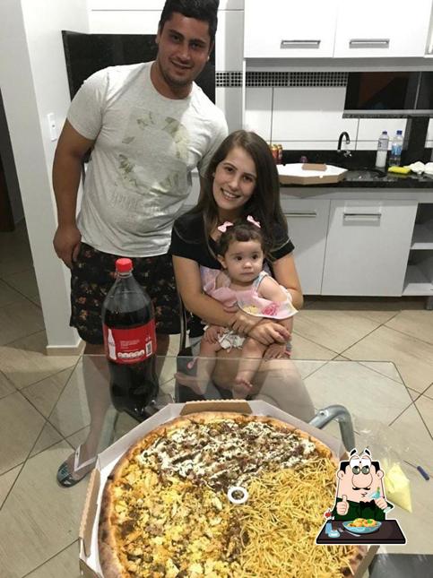 Platos en Disk Pizza Do Mano