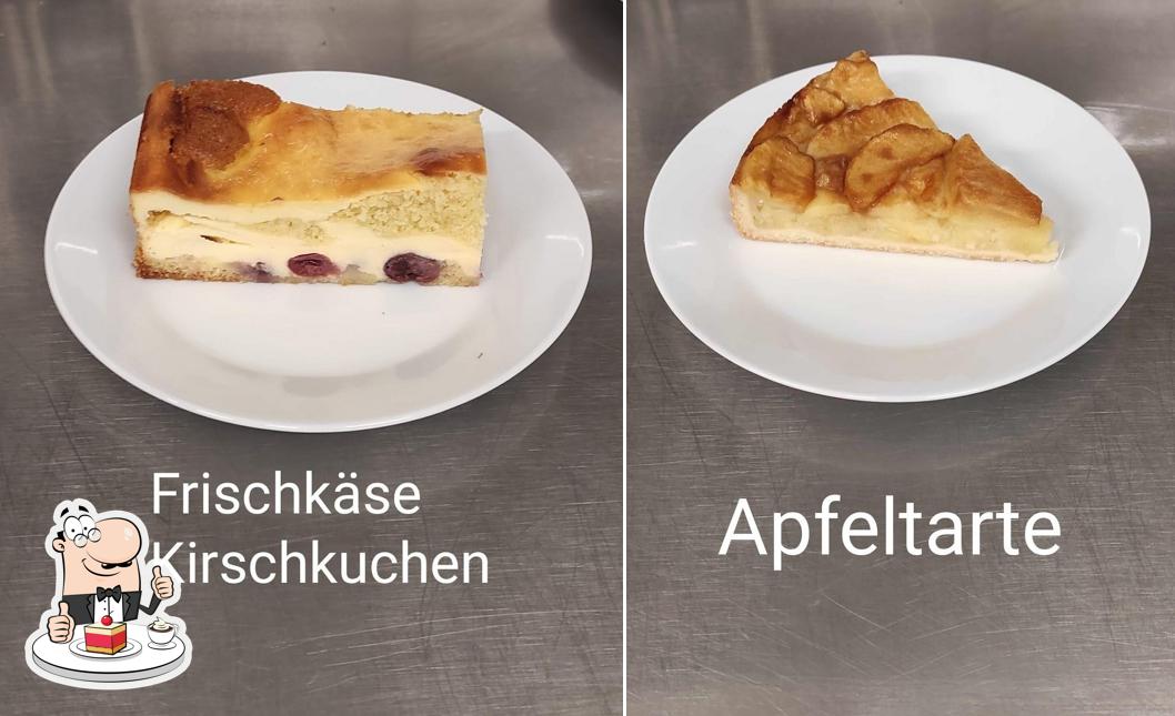 "Sweetspot Menzelen Gaststätte" предлагает широкий выбор десертов