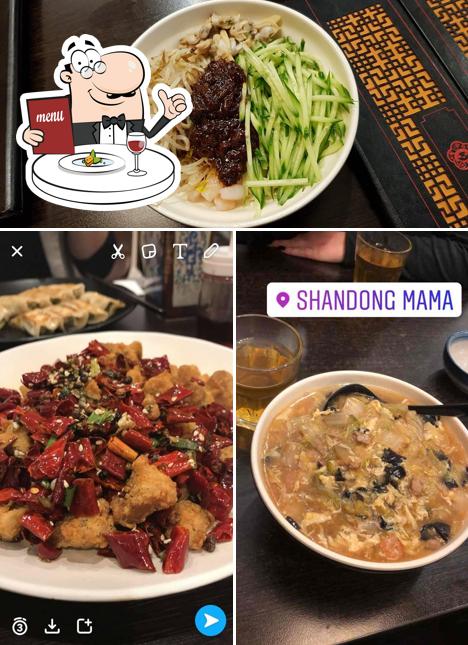 Food at ShanDong MaMa