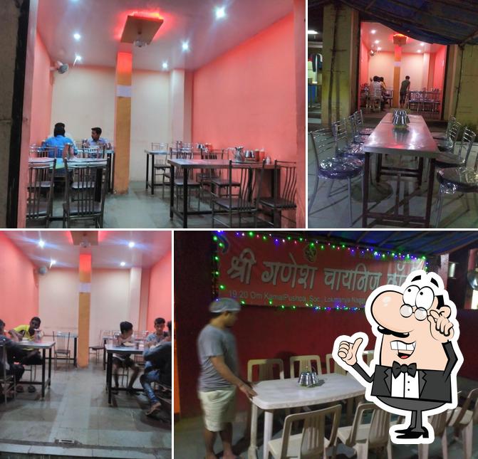 The interior of Shree Ganesh Chinese Corner