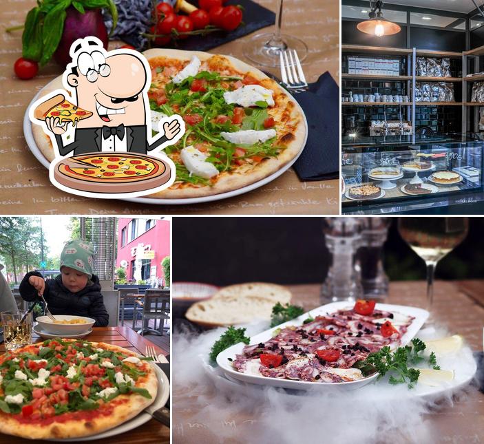 Elige una pizza en Simply Food Hamburg