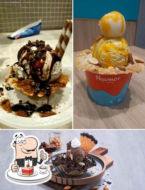 Havmor Ice Cream offers a selection of sweet dishes
