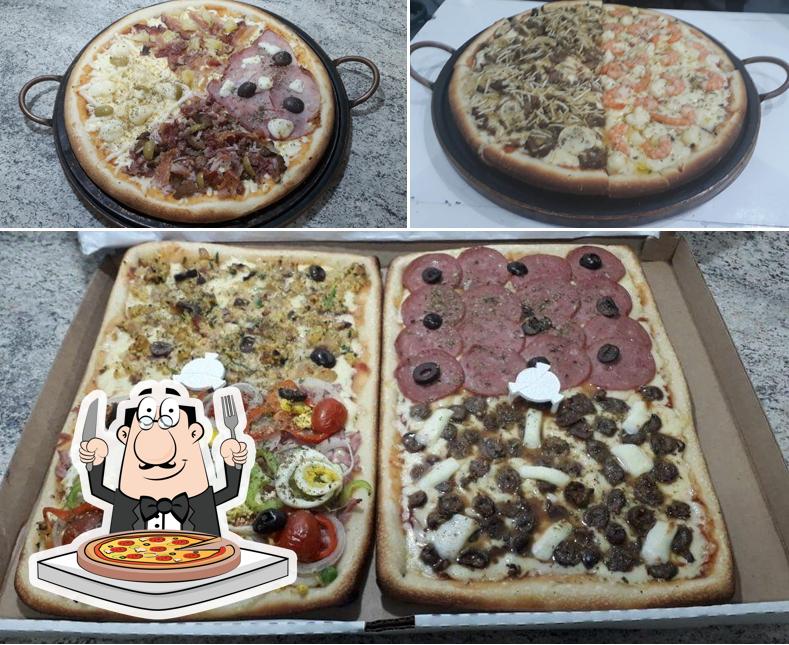 No IL Venetto, você pode provar pizza