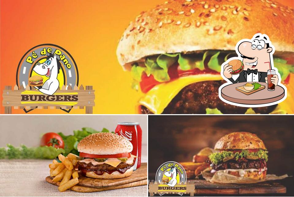 Os hambúrgueres do Pé De Pano Burgers irão satisfazer uma variedade de gostos