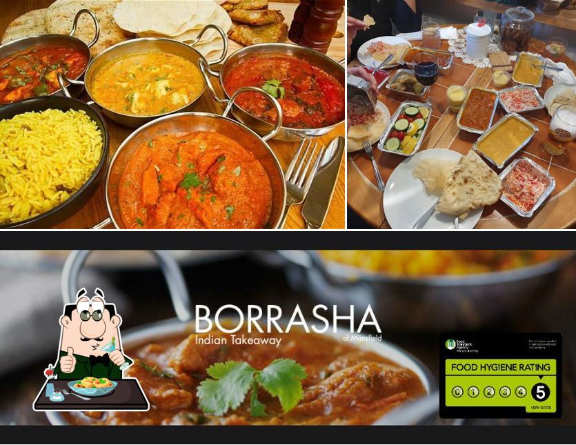 Еда в "Borrasha"