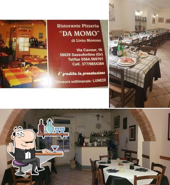 Dai un'occhiata agli interni di Ristorante Pizzeria Da Momo