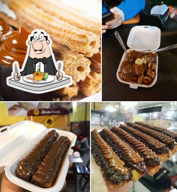 Food at Lobinho Churros Rio Branco