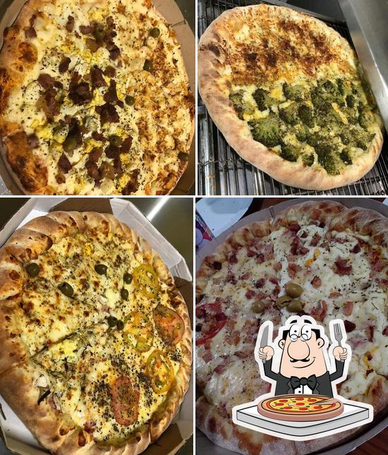 Experimente diferentes variedades de pizza