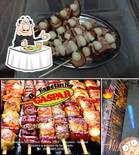 Comida em Espeteria O Gaspar