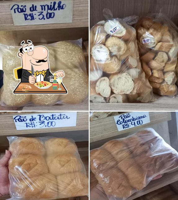 Comida em Panificadora Lidia