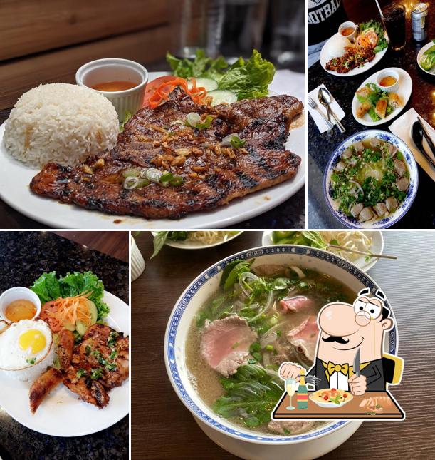 Food at Saigon Taste Vietnamese Restaurant
