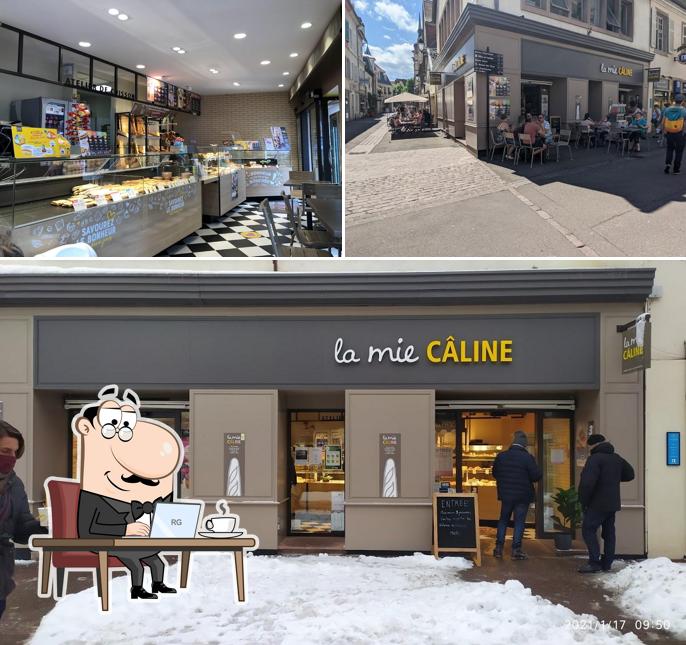 L'intérieur de La Mie Câline