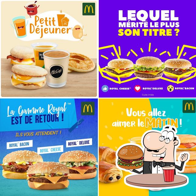 Essayez un hamburger à McDonald's