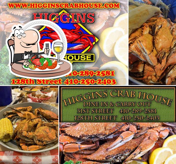 Get seafood at Higgins Crab House North