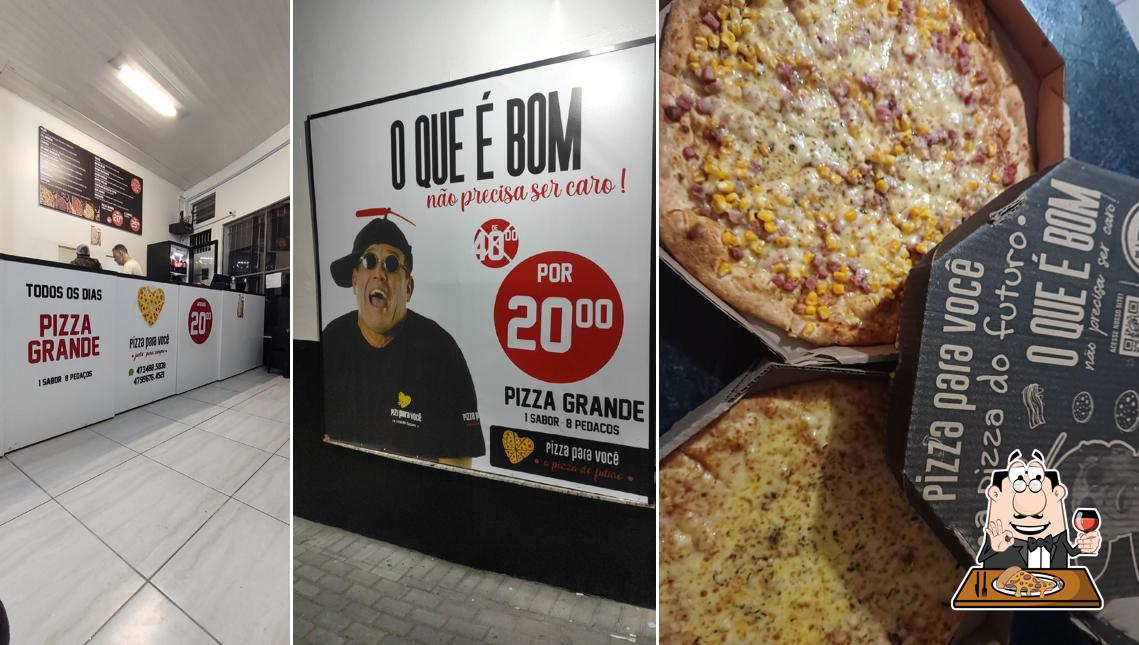 No Pizza Para Você Blumenau, você pode degustar pizza