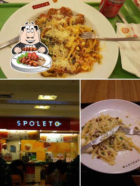 Comida em Spoleto