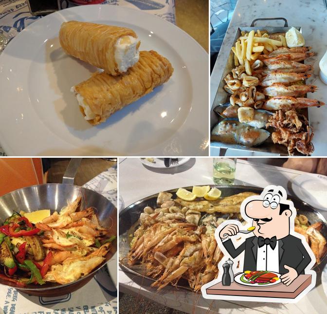 Meals at Ocean Basket Agia Napa