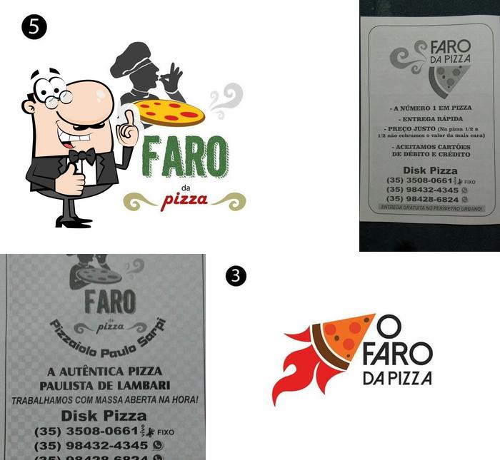 Here's a picture of O Faro da Pizza