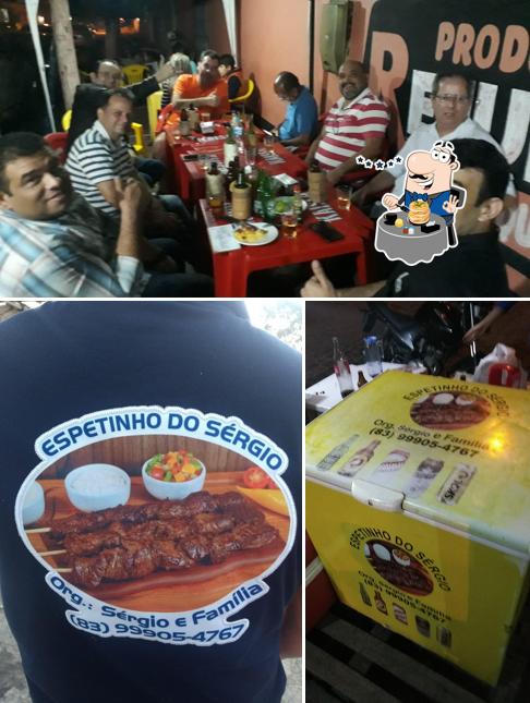 Comida em Espetinho do Sérgio