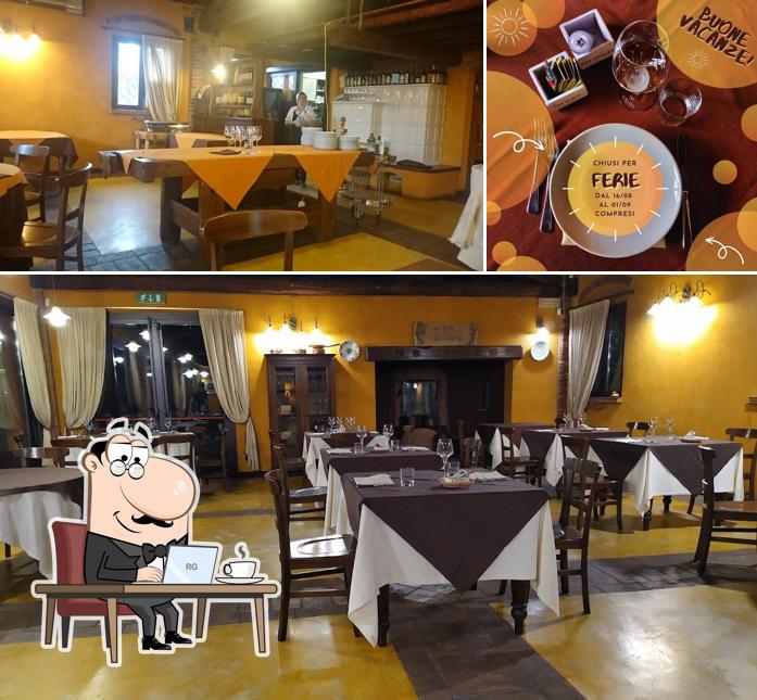 Siediti a un tavolo di Trattoria Vecchia Fornace Srl