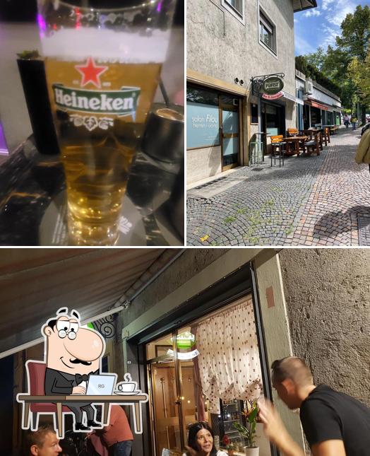 Guarda la immagine che mostra la interni e birra di Bar St. Georgen