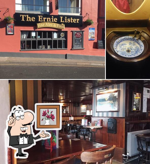 The interior of Ernie Lister Bar