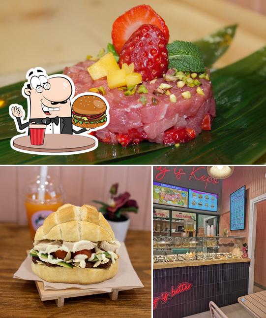 Try out a burger at Poke by KEPO - Prati