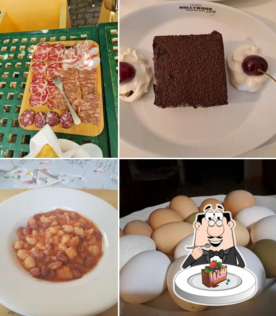 Torta al cioccolato al Ristorante Grazzano Antica Stazione