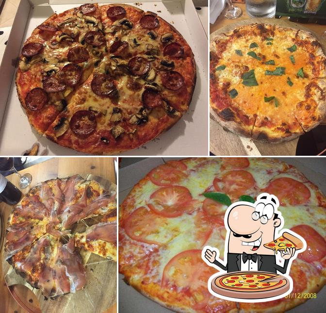 Prueba una pizza en Savoia Gourmet Pizza and Pasta