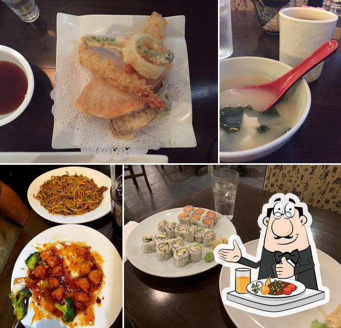 Food at Toyo Sushi & Asian Cuisine