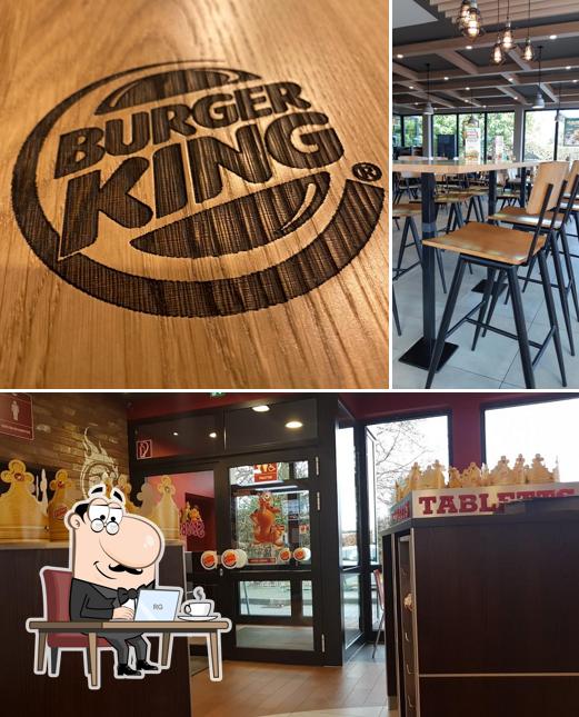 L'intérieur de Burger King Hanau