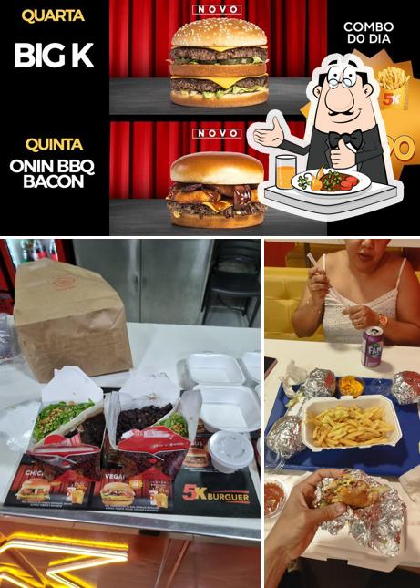 Comida em 5K Burguer