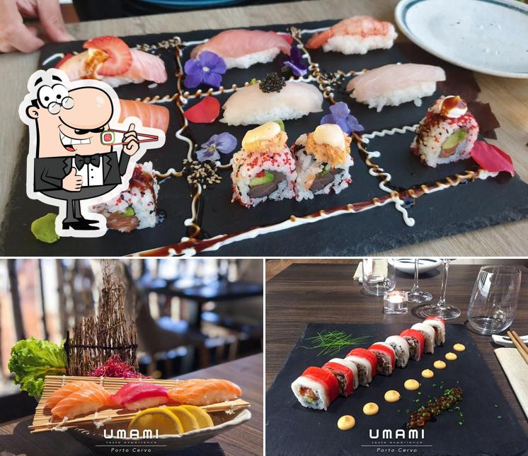 Essayez de nombreuses options de sushi