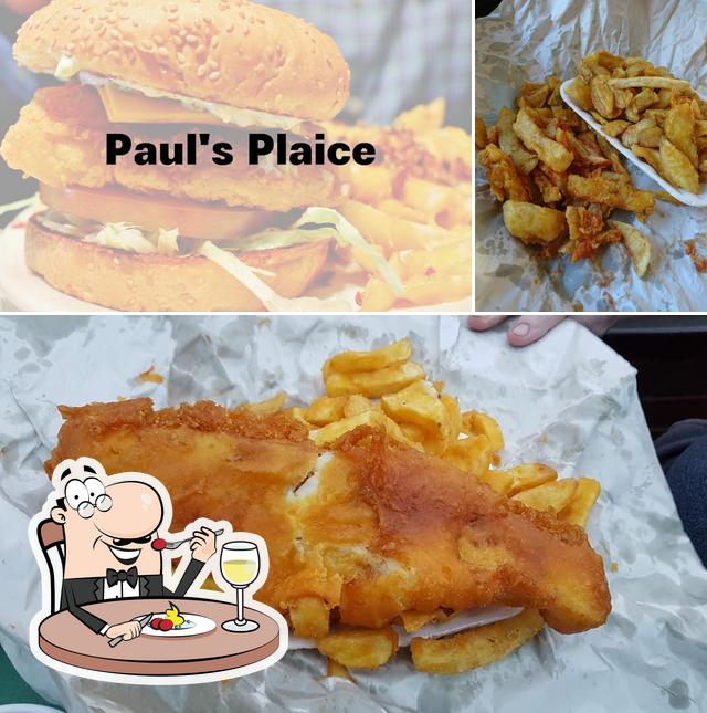 Comida en Paul's Plaice