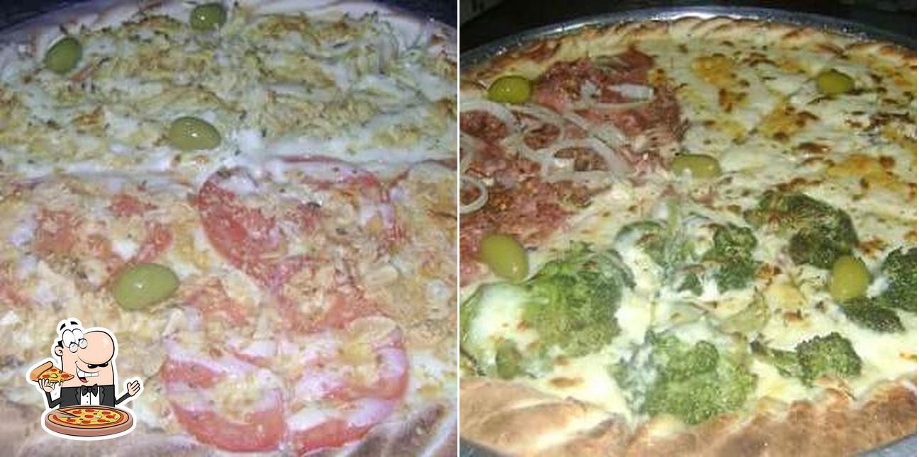 Peça diferentes estilos de pizza