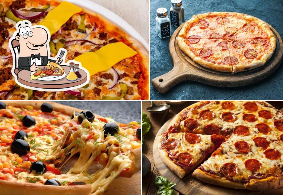 Experimente diferentes tipos de pizza