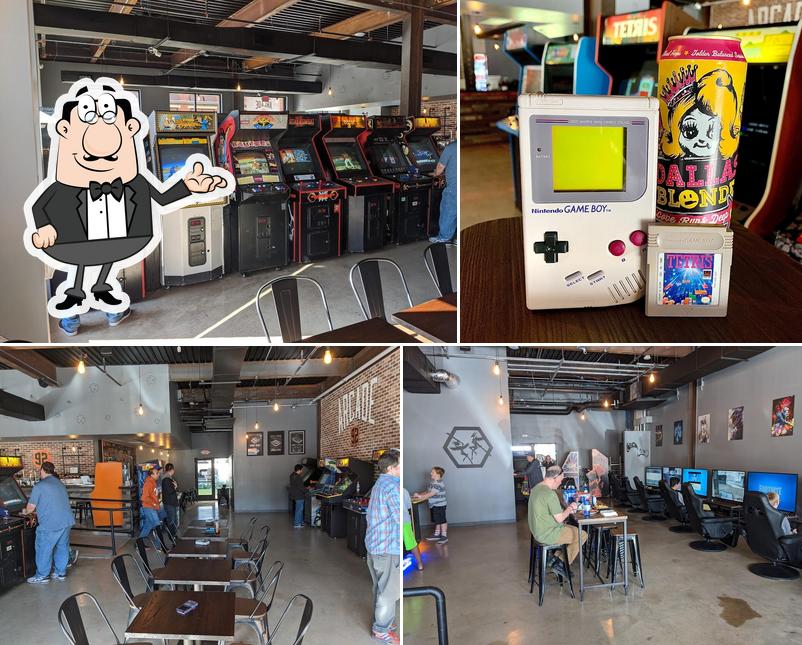 Check out how Arcade92 Retro Arcade, Bar + Kitchen looks inside