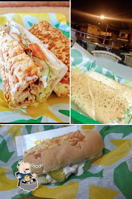 Comida em Subway Av Monte Castelo