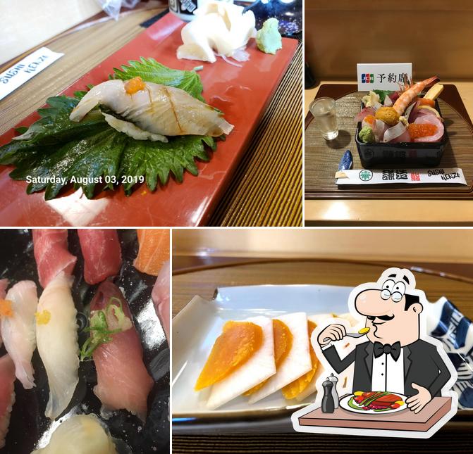 Еда в "Sushi Kenzo Liberdade"