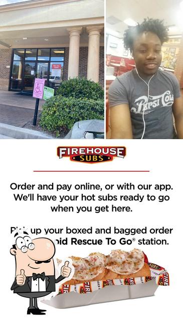 Взгляните на фотографию фастфуда "Firehouse Subs Forsyth Rd."