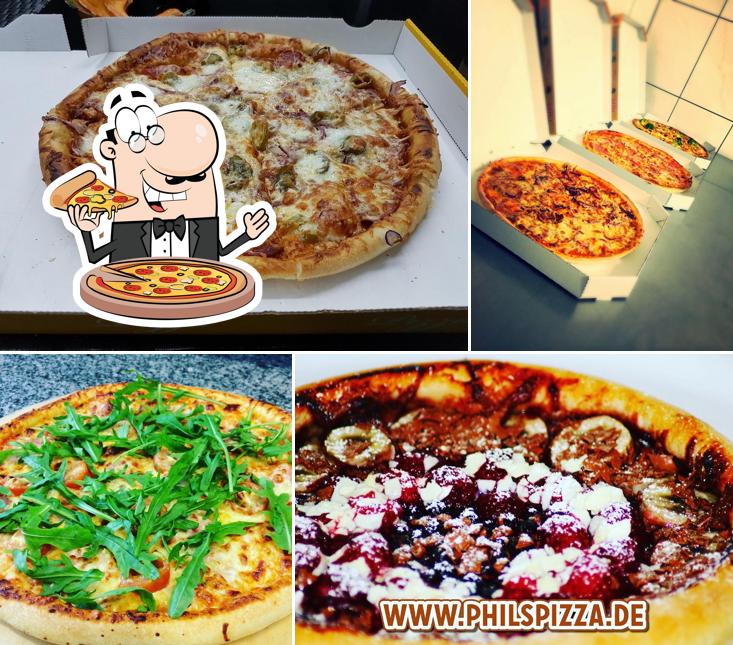 Bei Phil’s Pizza und Pasta könnt ihr Pizza kosten 